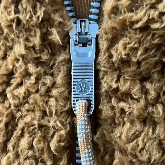 Lululemon Oh So Sherpa Jacket Spiced Bronze - Picture 10 of 14